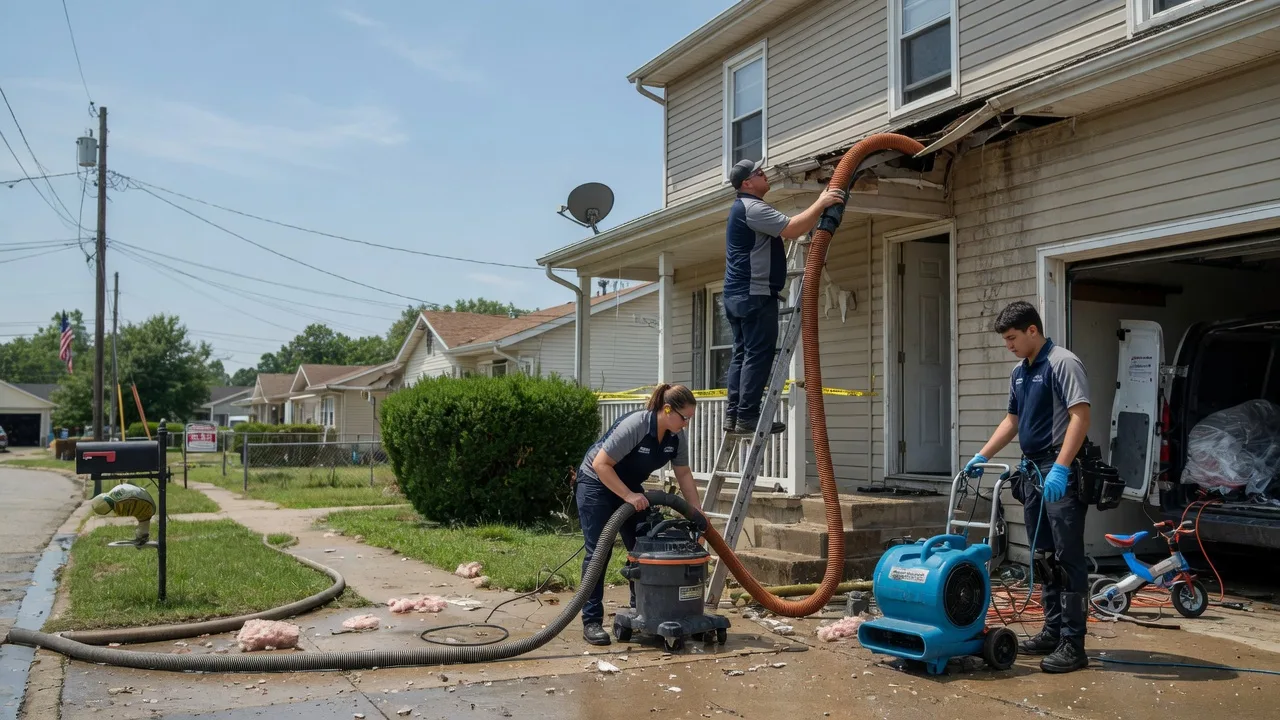 Water Damage Restoration in Freelandville, IN near me